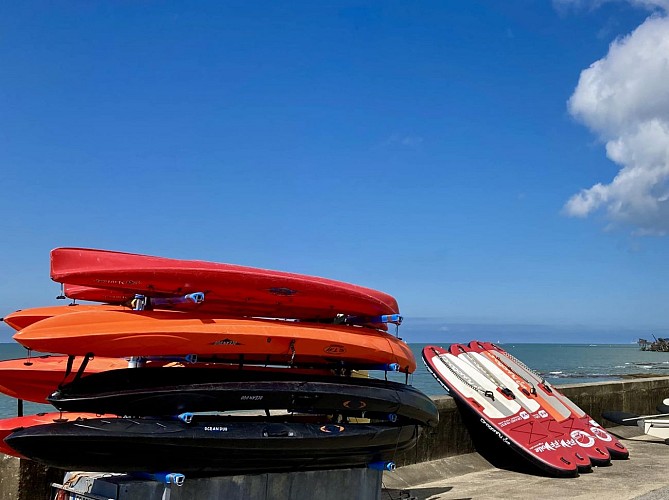 Location de paddle avec le Fun Club Joselière