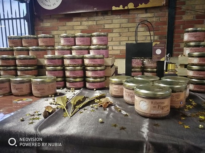 Vente à la ferme, Pigeons Lay Amyrelles