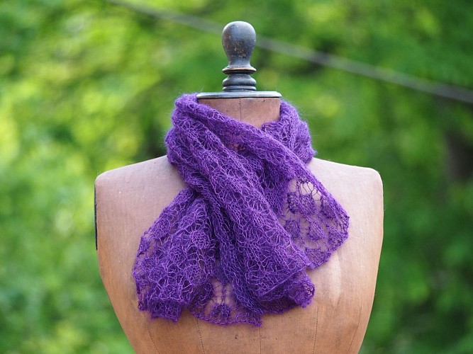 Ferme Laneya - Argelos - Crédit photo Ferme Laneya tourisme nord Béarn tour de cou mohair