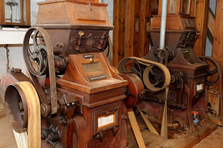 Minoterie du Moulin l'Abbé : les broyeurs