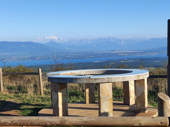 Mont Mourex orientation table