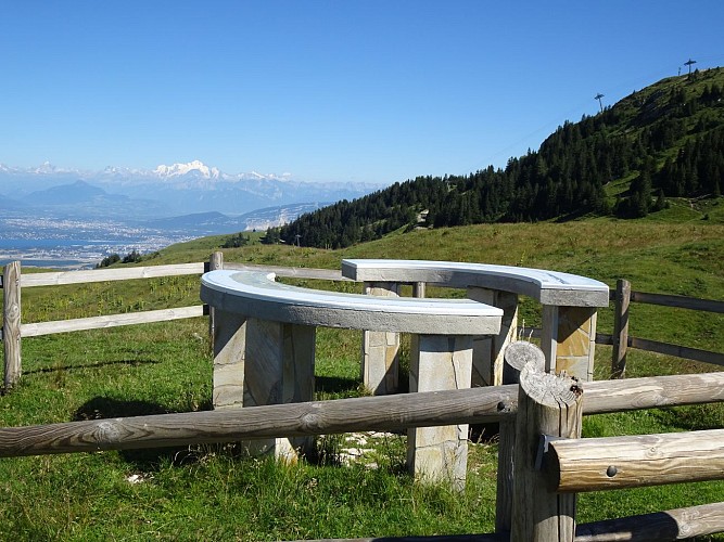 Table d'orientation du col de Crozet