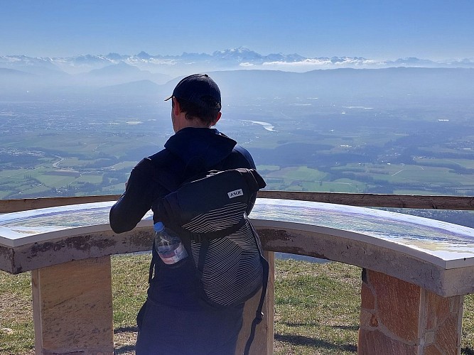 Orientierungstisch in Narderans