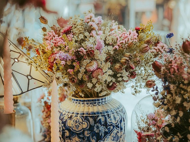 Les Fleurs de la Clarté - Saint-Jouin - Bouquet de fleurs séchées
