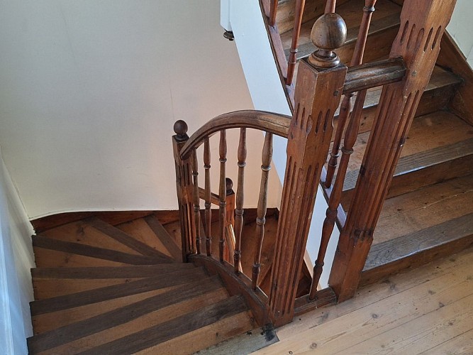 Escalier vue étage
