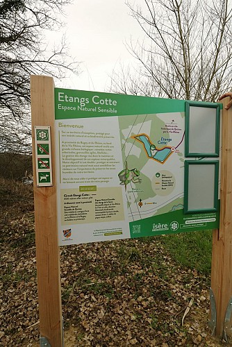 Espace Naturel Sensible de Bouvesse-Quirieu – Site des étangs Cotte