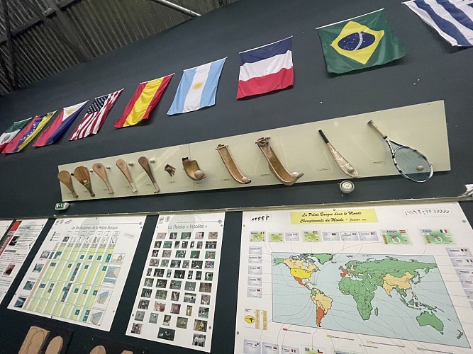 Trinquet - expo pelote - OLORON SAINTE-MARIE (©OTHB) - DI