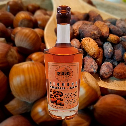 Liqueur noisettes cacao