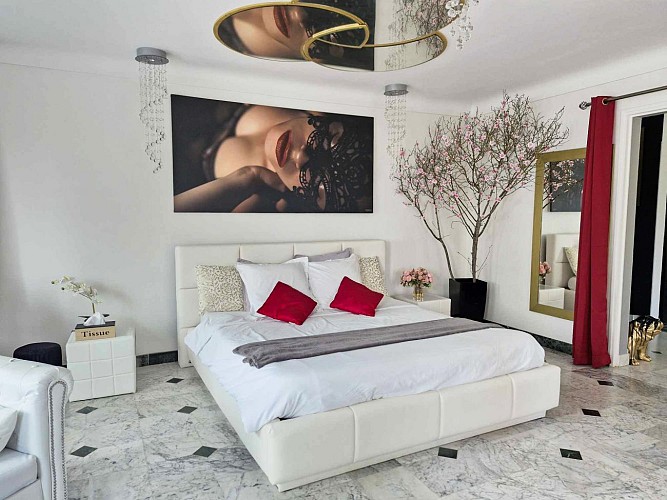 chambre avec lit king size