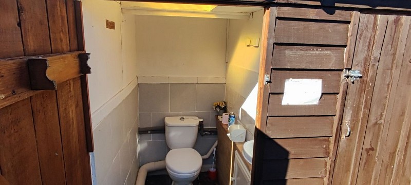 camping la porte toilettes