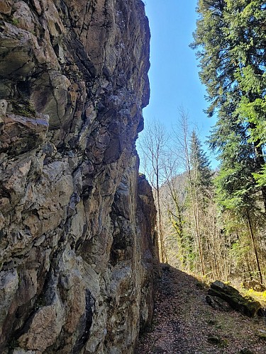Site d'escalade du rocher Hélène