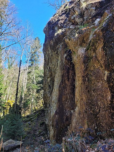 Site d'escalade du rocher Hélène