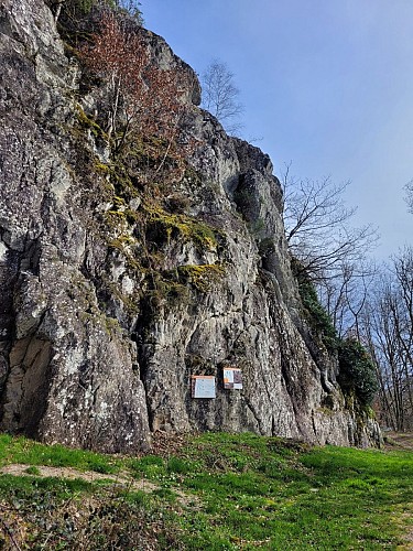 Auteroche climbing area