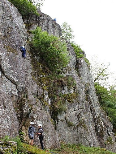 Auteroche climbing area
