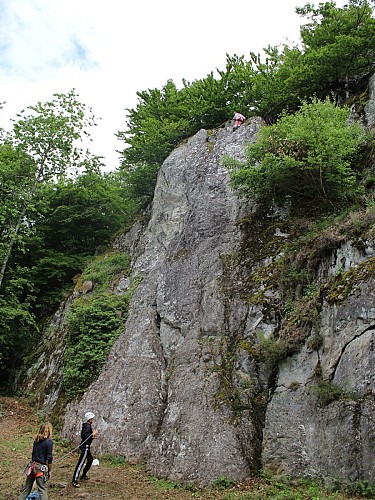 Auteroche climbing area