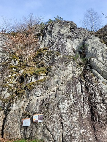 Auteroche climbing area