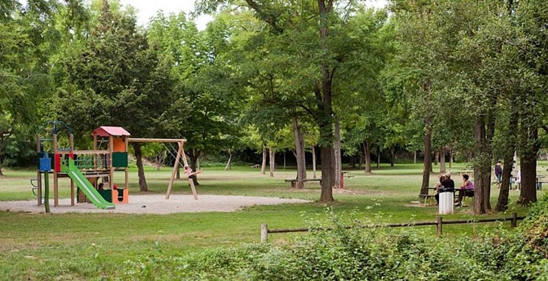 Camping del centro de ocio Tarn y Garona