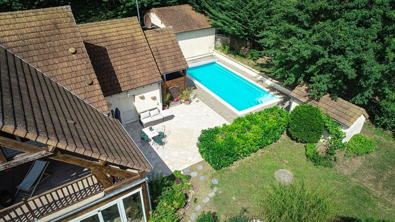 Gîte de l'âbime à Sementron avec piscine près de Guédelon en Puisaye en région Bourgogne (10)