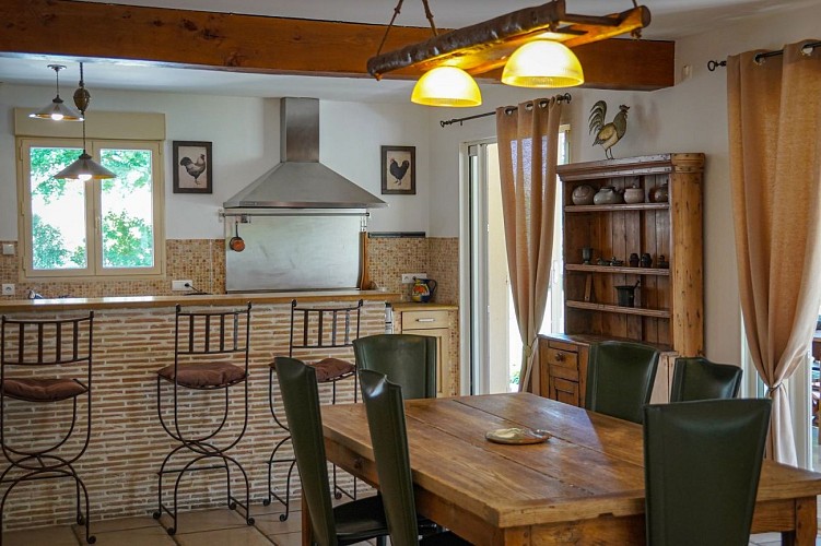 Gîte de l'âbime à Sementron avec piscine près de Guédelon en Puisaye en région Bourgogne (46)
