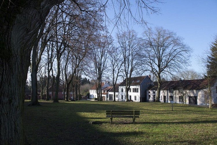 L’ensemble de la place de Ransbeck