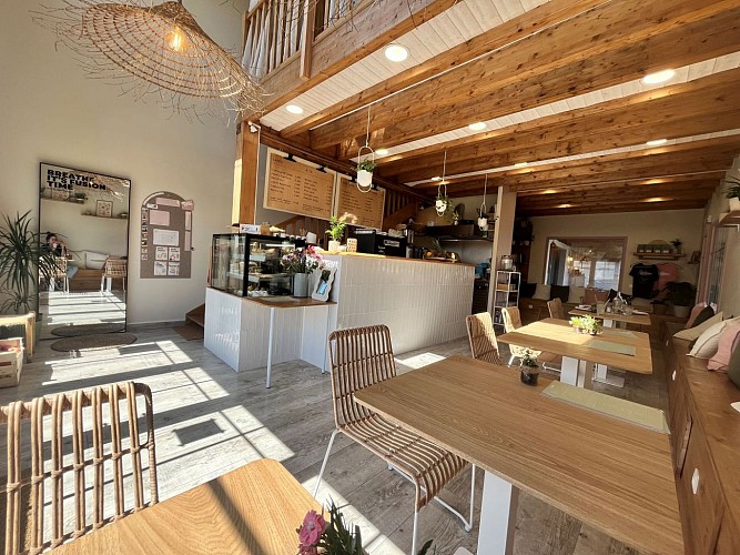 Fusion Yoga Café intérieur