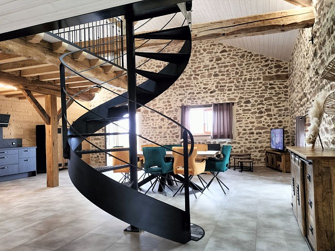 Vue de la grande pièce principale