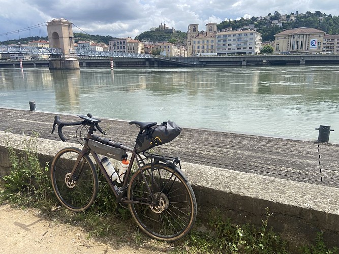 La Via Rhôna : Lyon - Montélimar