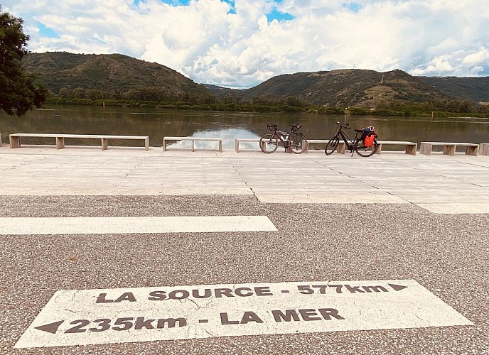 La Via Rhôna : Lyon - Montélimar