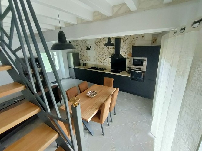 Salon-séjour-cuisine