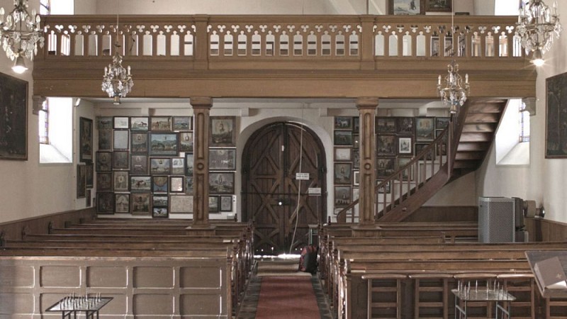 Exvotos de la chapelle St-Florent d'Oberhaslach