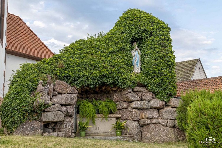 Grotte de la Vierge de la chapelle St-Florent d'Oberhaslach