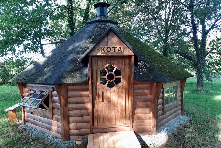 Hébergement insolite aux Jardins de Koantiz