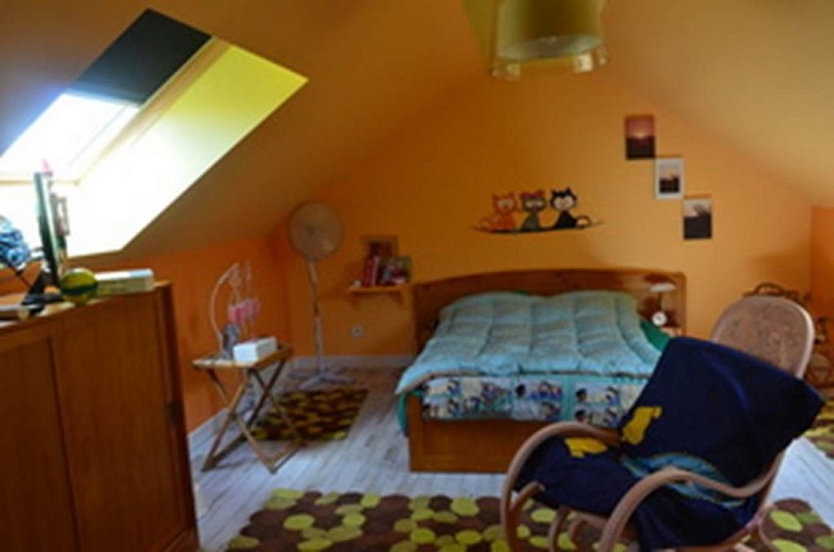 chambre sous les toits