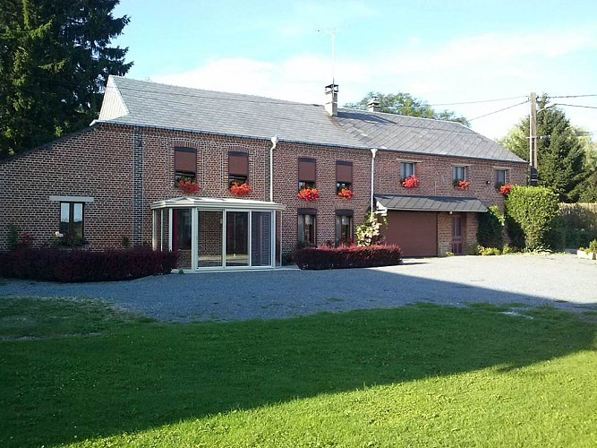 nouvelle entrée pour les visiteurs