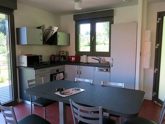 Gîte Nature et Sens : cuisine