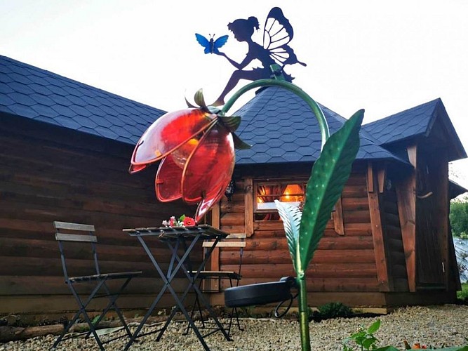 Chambre d'hôtes : La cabane du Nuton