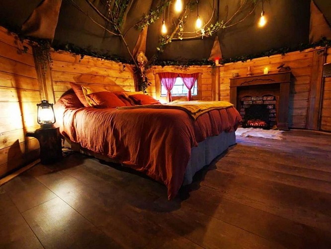 Chambre d'hôtes : La cabane du Nuton