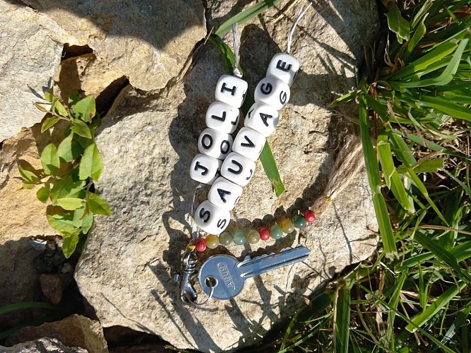 Jolie Sauvage - trousseau de clefs