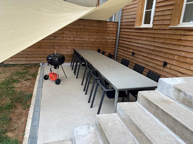 L'hirondelle terrasse