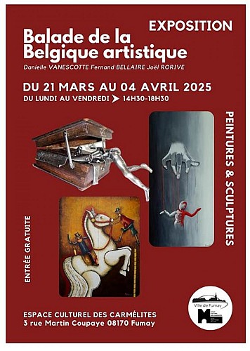 Balade de la Belgique artistique