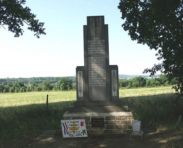 Bois de la Rosière - Résistance 2ème guerre mondiale
