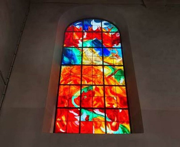 Vitrail : La Confirmation