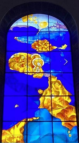 Vitrail :Nativité