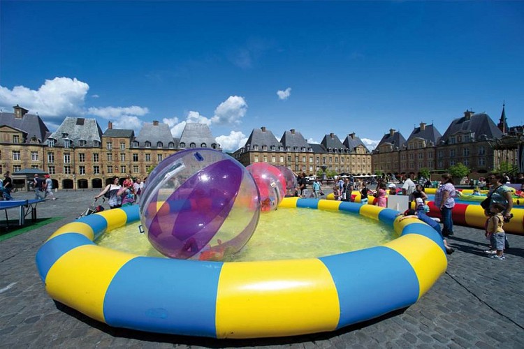 Plage Ducale en été