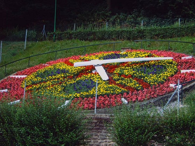 horloge florale mont olympe