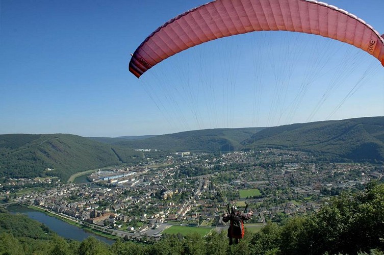 Point de vue du parapente