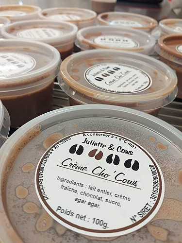 Juliette and Cows- Crème dessert chocolat