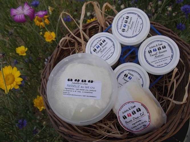 Juliette & Cows - Yaourt, Faiselle, Beurre