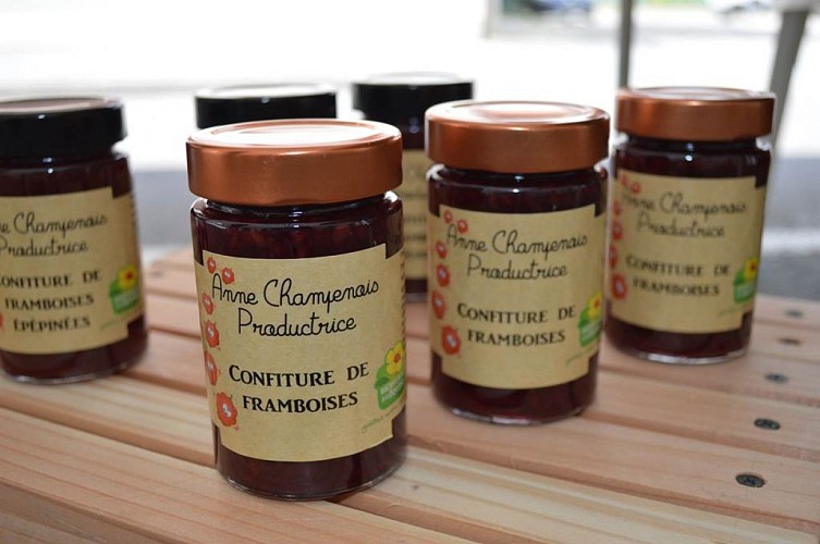 Les fruits rouges d'Anne - Confitures