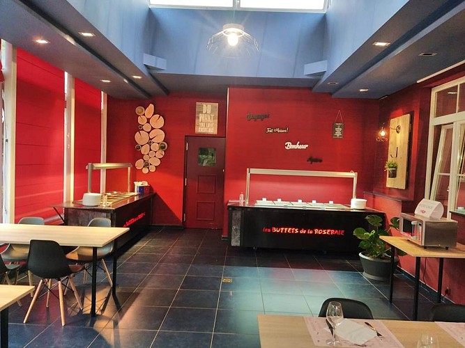 Les buffets de la Roseraie